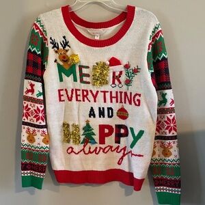 No Boundaries Ugly Christmas Sweater